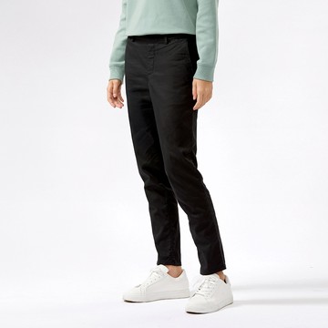 Hang Ten- 錐形九分長褲-女(黑色)