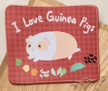 我愛天竺鼠 滑鼠墊