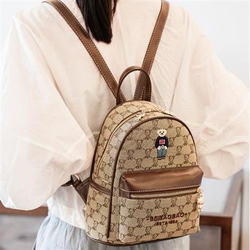 【巴黎精品】現貨+預購 皮革後背包側背包雙肩包托特包隨身女包包-休閒旅行日常通勤女包包2色a1jr35