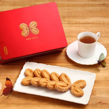 【奇華餅家】手作蝴蝶酥禮盒_2026年節禮盒(16片/盒 附提袋)