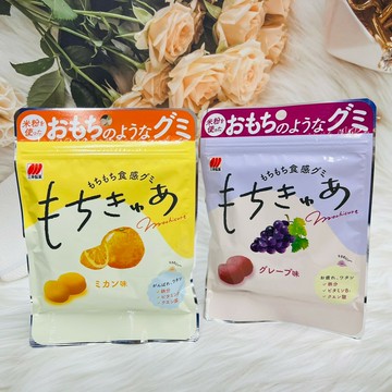 日本 三幸製菓 水果風味軟糖 紫葡萄風味 溫州柑橘風味 兩款供選