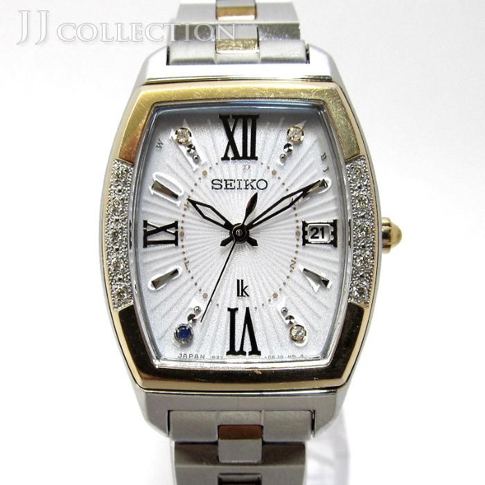 動作品】SEIKO LUKIA ルキア 1B22-0BT0 綾瀬はるか