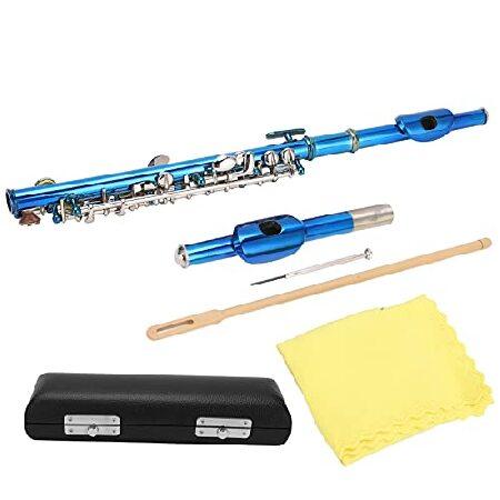 Piccolos, Piccolo Instrument E Key Top Sound Shiny Cupronickel with Clean Bar Leather Black Box for Beginner