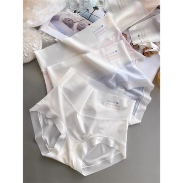 高腰內褲女夏季薄款冰絲無痕收腹吸汗透氣涼爽2025年新款三角短褲