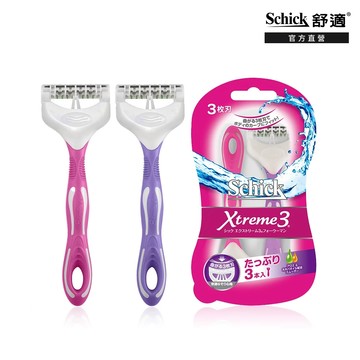 Schick Xtreme3 熱情夏威夷仕女輕便刀3入