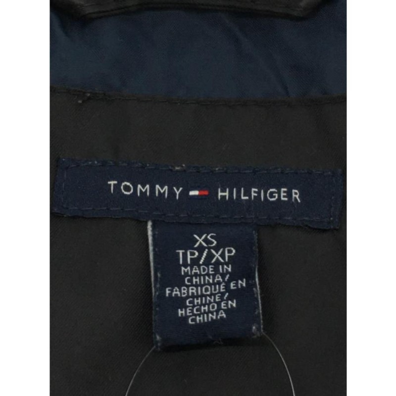 TOMMY HILFIGER◇ダウンジャケット/XS/ポリエステル/BLK | LINE