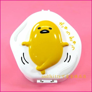 asdfkitty*瑕疵出清-蛋黃哥小型收納盒/置物盒/禮物盒-可裝維他命.耳環.戒指.項鍊...等小東西-日本正版商品