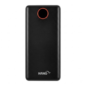 HANG 液晶顯示PD + QC4.0雙向快充行動電源 40000mAh超大電容量  PD4  黑色