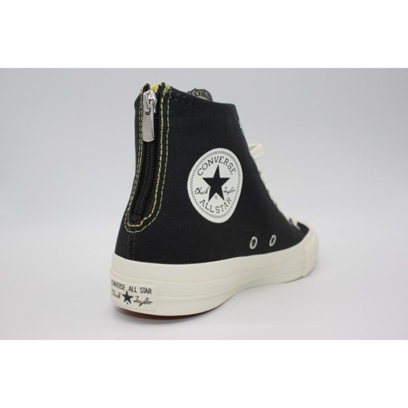 converse ALL STAR 100 EC BACKZIP HI コンバース オールスター 100 EC バックジップ ハイカット オリーブ  スモーキーブラック | LINEブランドカタログ