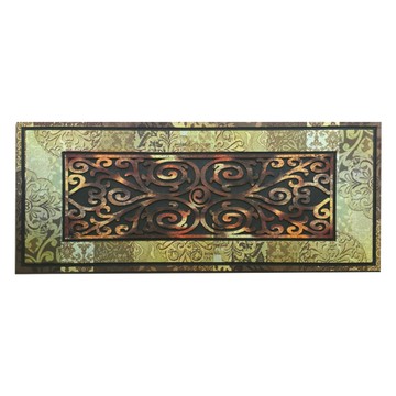 G+居家 橡膠植絨戶外地墊-50x122cm 金玉滿堂迎賓地墊/入門墊/刮沙地墊/玄關墊/橡膠地墊/蹭土墊/入戶墊