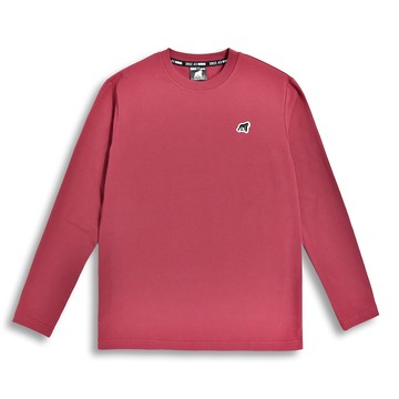 KINGO男款｜紅紫長袖T恤 521104