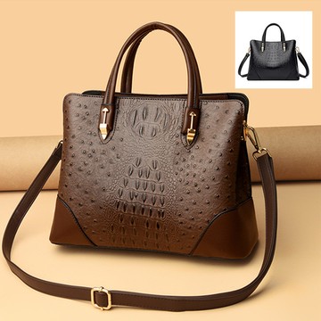 優雅高貴鱷魚紋手提斜背包(KDB-5230)