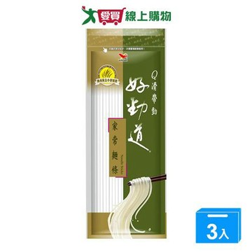 統一 好勁道家常麵條(300G)【三入組】【愛買】