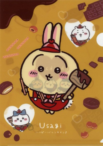 兔子原創透明文件夾小可愛的東西×全家便利店×樂天對象商品購入特典