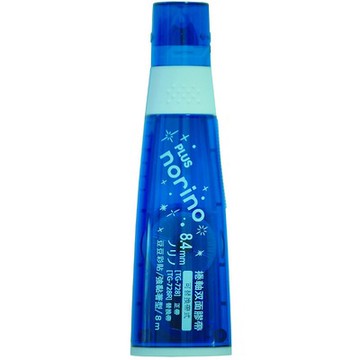 PLUS 普樂士 37-722 豆豆彩貼/豆豆貼/立可貼 雙面膠 8.4mm 藍 TG-728 正帶 (NOD)