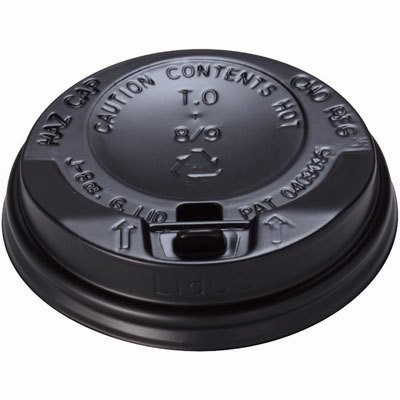 シモジマ ヘイコー二重断熱カップ８オンス用フタＢＫ《発注単位：袋(50個)》（Y014391）