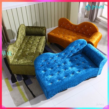 熱賣推薦 歐式貴妃椅 單扶手 躺椅 懶人布藝沙發 小戶型 美人榻 臥室 服裝店鋪 訂製 懶人沙發 沙發 布藝