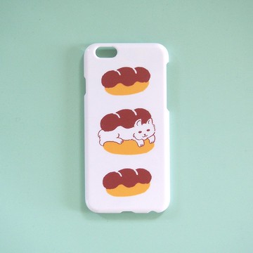 【手機殼】貓咪與麵包