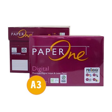 PAPER ONE Digital A3 彩印紙 影印紙 80P 80磅 5包 /組 圖片僅供參考【APP滿額下單10%點數(單一帳號最高5000點)】1/31止