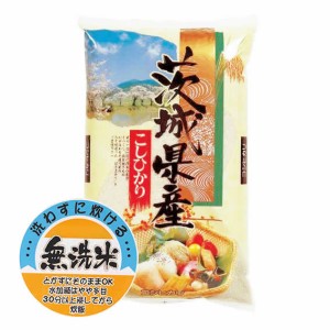 新米 無洗米 10kg 令和5年産 茨城県産 コシヒカリ 10kg 白米 (保存包装 選択可）新米 コシヒカリ 新米 10kg