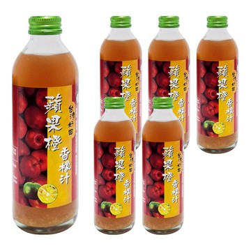 TAIWAN SWEET FARM 台灣好田 蘋果橙香檬汁 6瓶/盒  300ml  1盒