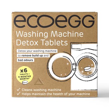英國 ECOEGG 洗衣洗碗機槽清潔錠(一盒6錠裝 X 2)