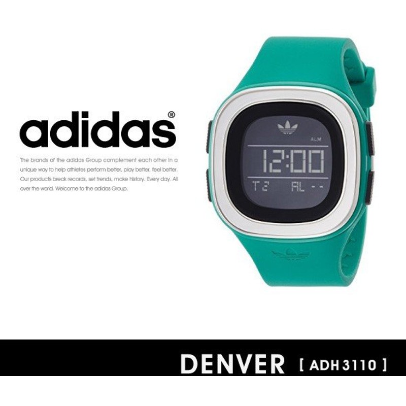 Adidas アディダス Denver 腕時計 Adh3110 デンバー メンズ レディース シリコン 防水 スポーツ 通販 Lineポイント最大0 5 Get Lineショッピング