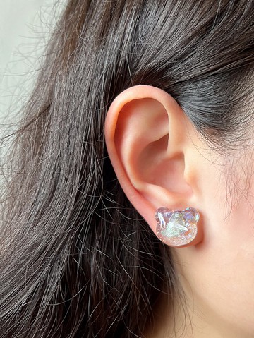 銀河閃亮小熊耳環- Milky Way Bears