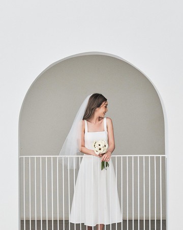 Klara Dress by Klara Love 婚紗，婚紗，極簡婚紗