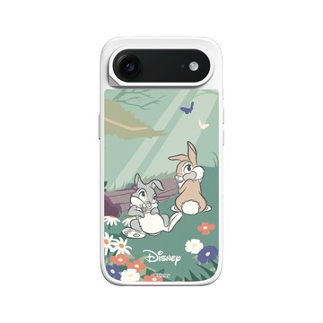 iPhone Air SolidX 白 - 迪士尼-經典系列 Disney Classics - 小鹿斑比 - 桑普與邦妮