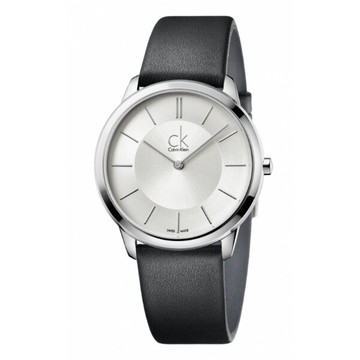 CK 卡文克萊 MINIMAL(K3M211C6)新簡約時尚腕錶/白面40mm｜樂天全館特惠中★指定刷卡回饋10%