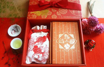 【福壽滿杯】 特色品茗杯+精品好茶大禮盒