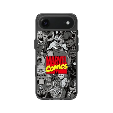 iPhone Air Clear (相機按鈕) 酷墨灰 - 迪士尼-漫威 Marvel - 漫威英雄-漫畫標誌