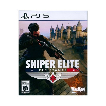 PlayStation PS5《狙擊菁英：抵抗 狙擊之神：抵抗 Sniper Elite: Resistance》中英日文美版