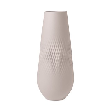 Villeroy & Boch Manufacture Collier Carre Vase, Tall
