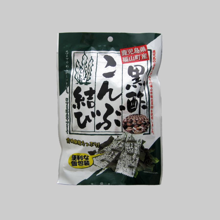 江戸屋　黒酢こんぶ結び50g（6238）（昆布）（食物繊維）