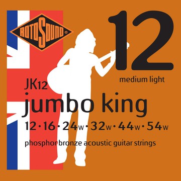 英國ROTOSOUND JK12 (12-54) 磷青銅 木吉他弦 旋弦公司貨【小叮噹的店】