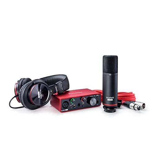 Focusrite フォーカスライト Scarlett Solo Studio G3 USB 2.0 Type C オーディオ・インターフェース