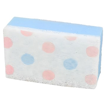 KEYTOSS 詰朵斯 柔纖維 小蘇打雙效海綿菜瓜布  1組  4個