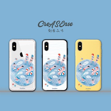 CreASEnse 涼爽夏日系列 沁涼馬可波羅 空壓殼 防摔殼 手機殼CSBB06
