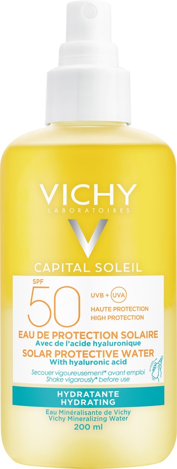 Vichy Capital Soleil Solar Protective Water Hydrating SPF50 200ml
