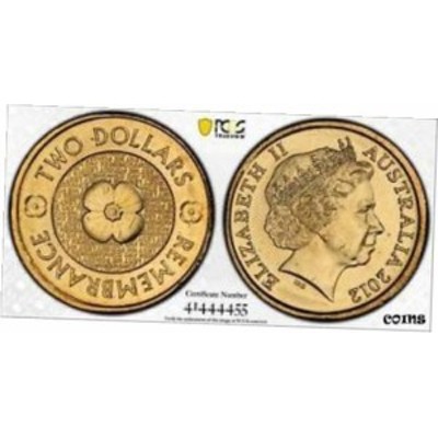 品質保証書付】 アンティークコイン NGC PCGS 2012 Australian Gold