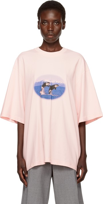 ABRA 粉色 Orca T 恤
