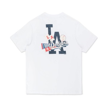 NEW ERA 男女 短袖上衣 ESSENTIAL 洛杉磯道奇 NE14364820