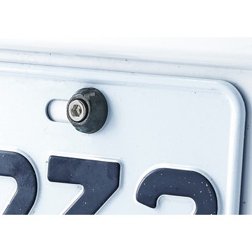 【G-SPEED】『一組4入』碳纖紋 車牌螺絲裝飾蓋 汽機車通用 附板手 車牌防盜螺絲 碳纖維車牌螺絲 內六角防盜螺絲