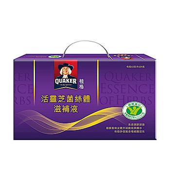 【桂格官方直營】活靈芝滋補液42ml*24入