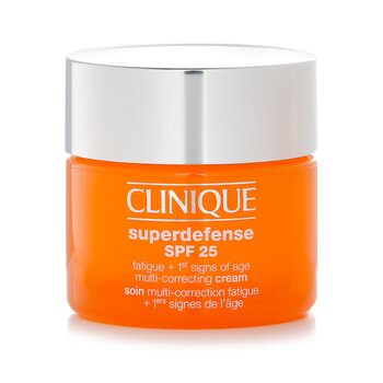 Clinique 倩碧 超級防禦 SPF 25疲勞+年齡綜合調理霜-極乾至偏乾膚質組合 50ml/1.7oz-保濕及護理