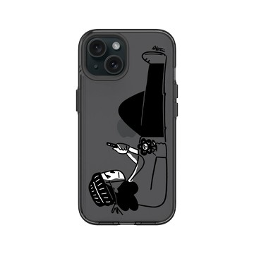 iPhone 15 Clear 酷墨灰 - Abei - Late Night Chillout