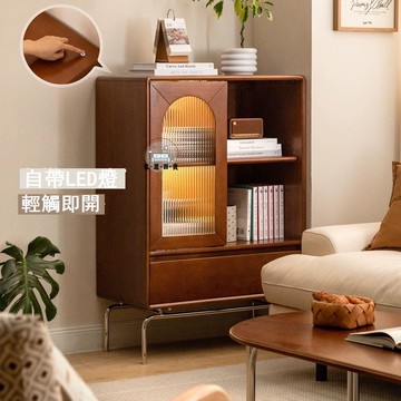 工廠現貨 可開發票 電視櫃 儲物櫃 簡約現代實木電視櫃邊櫃客廳復古靠墻儲物櫃小戶型中古家用展示櫃全館折扣 售後保障 可開發票 年底鉅惠 5m118