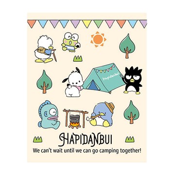 三麗鷗 四折便條紙